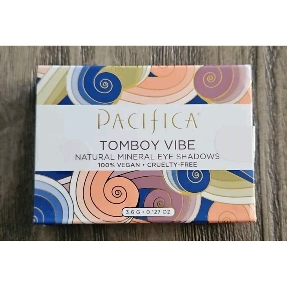PACIFICA BEAUTY Mineral 5 Eyeshadow Palette in Tomboy Vibe NEW